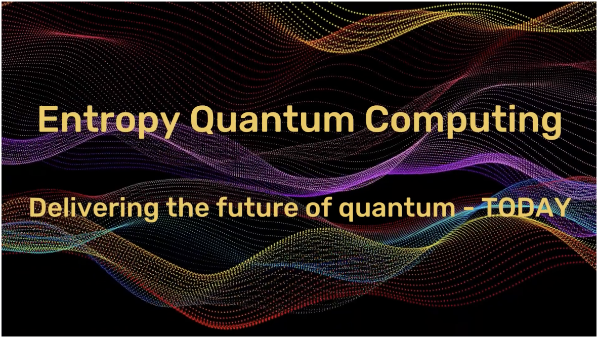 Entropy Quantum Computing